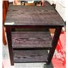 Image 1 : BLACK 3 TIER END TABLE