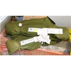 LOT OF 2 SUPER SLINGS GREEN 5' EACH