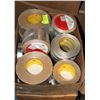 Image 1 : BOX OF ASSORTED FOIL TAPE