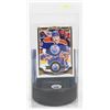 Image 1 : LEON DRAISAITL ROOKIE CARD AND PUCK HOLDER