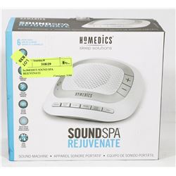 HOMEDICS SOUND SPA  REJUVENATE