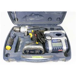 MASTERCRAFT DRILL WITH BATTERY & CHARGER IN HARD
