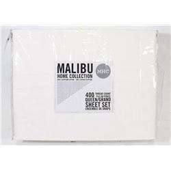 MALIBU QUEEN SHEET SET