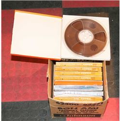 LOT OF 10 REEL TO REELS