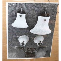 3 NEW TRADITIONAL WALL SCONCES