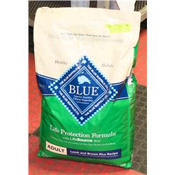BLUE BUFFALO ADULT DOG FOOD, 15 LBS