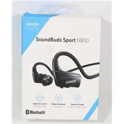 ANKER SOUNDBUDS SPORT BLUETOOTH EARPHONES