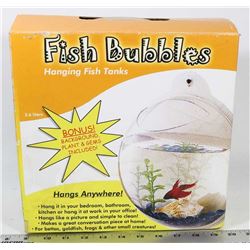 NEW FISH BUBBLES HANGING FISH TANK