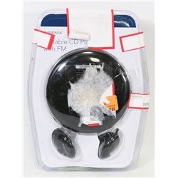 INSIGNIA CD PLAYER WITH HEADPHONES