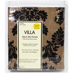 VILLA BACK TAB PANELS 2 PACK