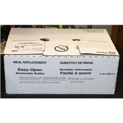 CASE OF 24 BUTTER PECAN  REGULAR ENSURE MEAL