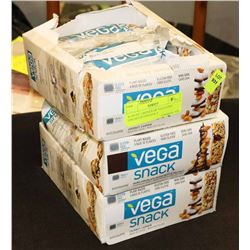 ALMOST 3 BOXES OF VEGA ONE ASSORTED GRANOLA