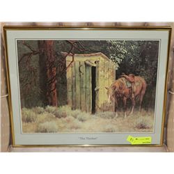 THE THINKER ARTIST PRINT