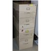 Image 1 : 4 DRAWER STEEL FILING CABINET.