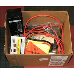 BOX WITH TROUBLE LIGHT, ALL WEATHER BLOCK HEATER