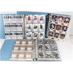 LOT OF 3 BINDERS OF ARTIFACTS HOCKEY CARDS, 2010,