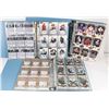 LOT OF 3 BINDERS OF ARTIFACTS HOCKEY CARDS, 2010,