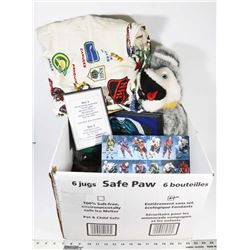 LOT OF ASSORTED HOCKEY COLLECTIBLES INCLUDING: