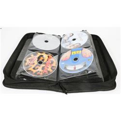 BINDER OF OVER 130 DVD MOVIES