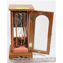 SMALL JEWELLERY BOX WITH CONTENTS