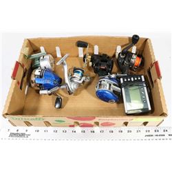 BOX OF 6 FISHING REELS