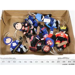 LOT OF 7 NHL HOCKEY PLAYER FIGURES FROM AVON