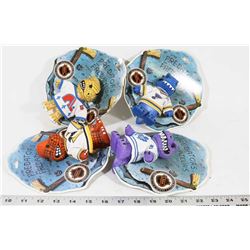 LOT OF 4 NASHVILLE PREDATOR DINOSAURS