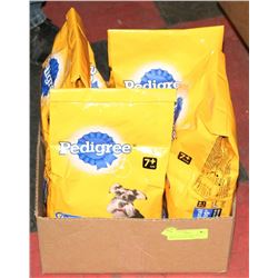 4 BAGS 1.6 KG PEDIGREE SMALL BREED DOG FOOD - BEST