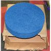 Image 1 : CASE OF 5 CONVENTIONAL SANDING PADS, BLUE,