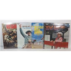COLLECTIBLE - 4 NEW (SEALED) WILF CARTER VINYL