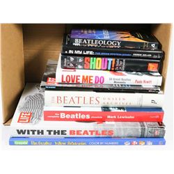 BOX OF ASSORTED BEATLE BOOKS