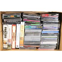 BOX OF ASSORTED PC COMPUTER GAMES
