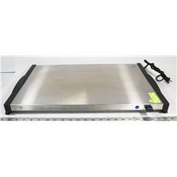 LARGE FLAT HEATED BUFFET SERVER