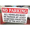 Image 1 : NO PARKING SIGNS