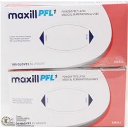2 BOXES OF POWDER FREE LATEX MEDICAL EXAMINATION
