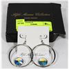 Image 1 : NEW FIFTH AVENUE HOOP AND SWAROVSKI EARRINGS