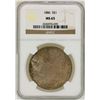 Image 1 : 1886 $1 Morgan Silver Dollar Coin NGC MS65