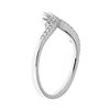 Image 4 : 0.26 ctw Diamond Ring - 18KT White Gold