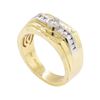 Image 4 : 0.48 ctw Diamond Ring - 14KT Yellow and White Gold