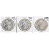 Image 1 : Lot of (3) 1885-O $1 Morgan Silver Dollar Coins