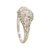 Image 4 : 0.2 ctw Diamond Ring - 18KT White Gold