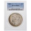 Image 1 : 1889 $1 Morgan Silver Dollar Coin PCGS MS63