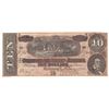 Image 1 : 1864 $10 Confederate States of America Note