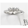 Image 1 : 0.57 ctw Diamond Ring - 14KT White Gold