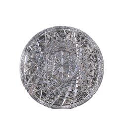 Large Antique Hand Cut Glass Dresser Box