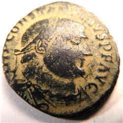 Bronze coin of Constantine I (307-337 A.D.)