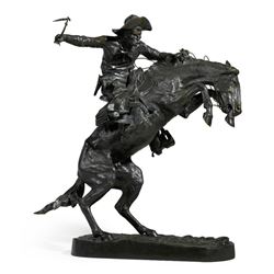 Bronco Buster By Frederic Remington