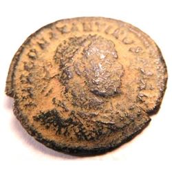 Bronze coin of Constantine I (307-337 A.D.)