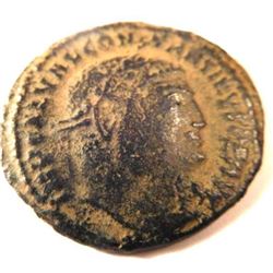 Bronze coin of Constantine I (307-337 A.D.)