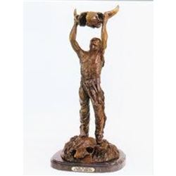 Calling The Buffalo By Frederic Remington